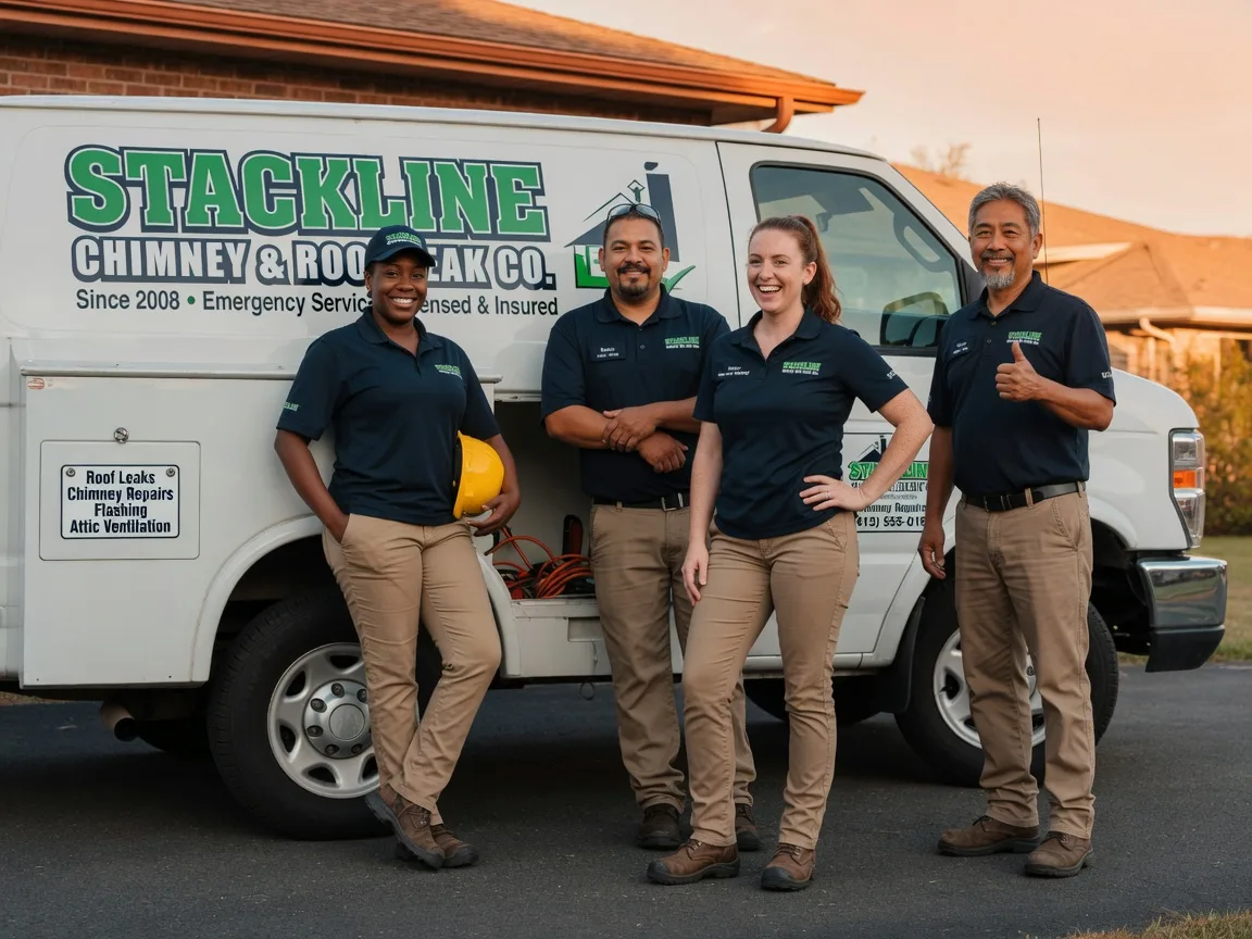 Chimney flashing repair company in New Limerick, ME